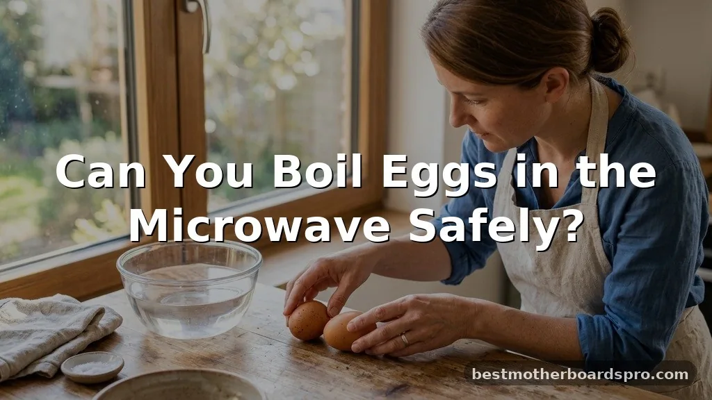 can you boil eggs in the microwave