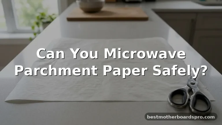 can you microwave parchment paper