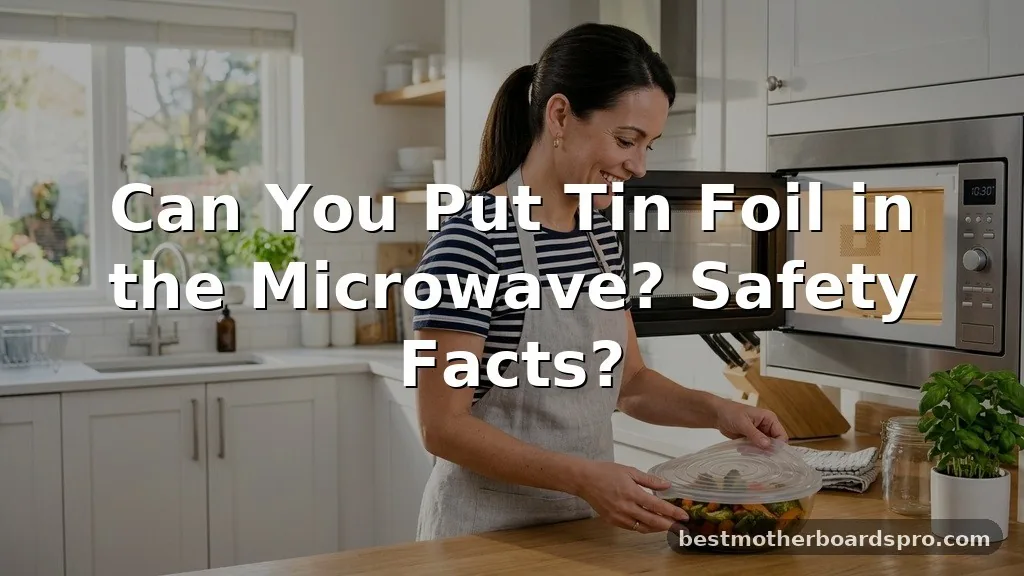 can you put tin foil in the microwave
