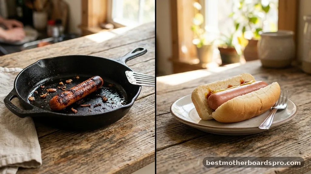 Comparing Cooking Methods - how to cook hot dogs in microwave