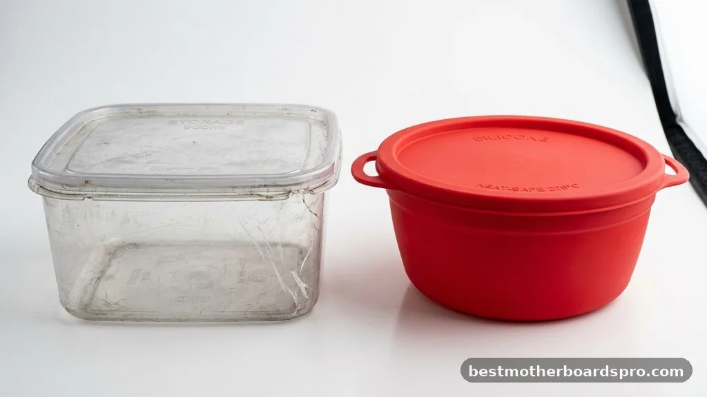 Comparing Silicone to Traditional Plastics - is silicone microwave safe