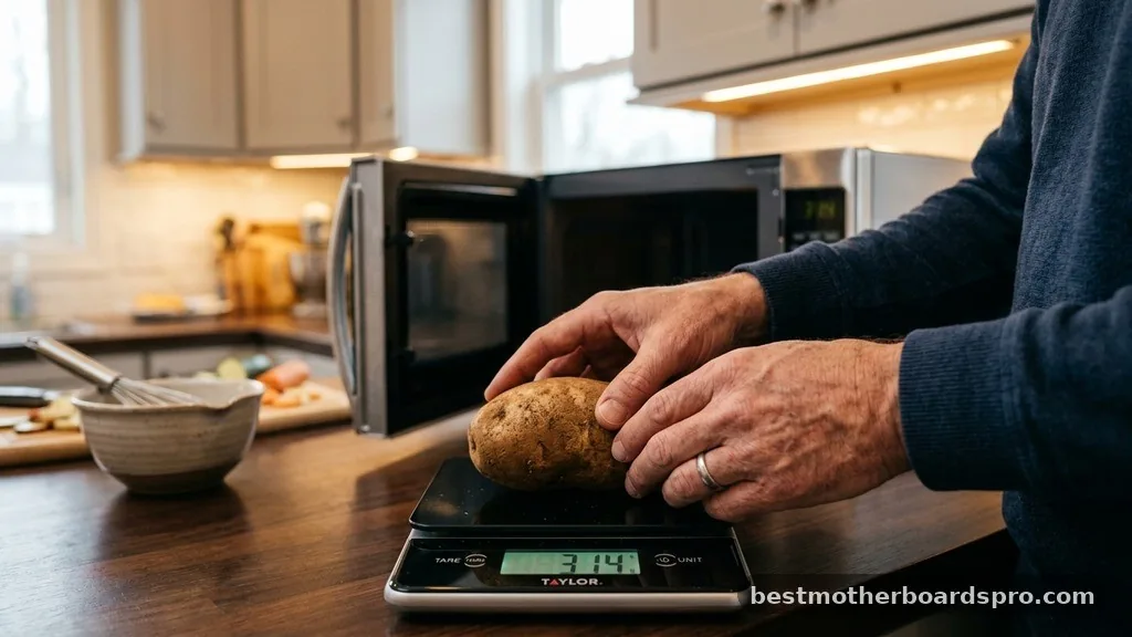 Estimating Cooking Duration by Weight - how long microwave potato