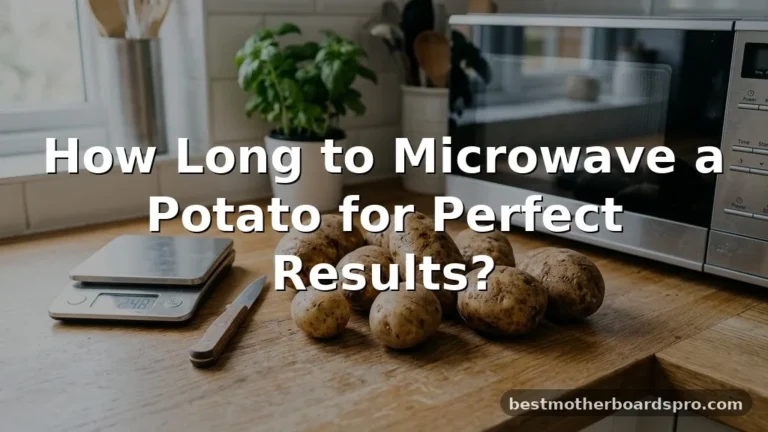 how long microwave potato