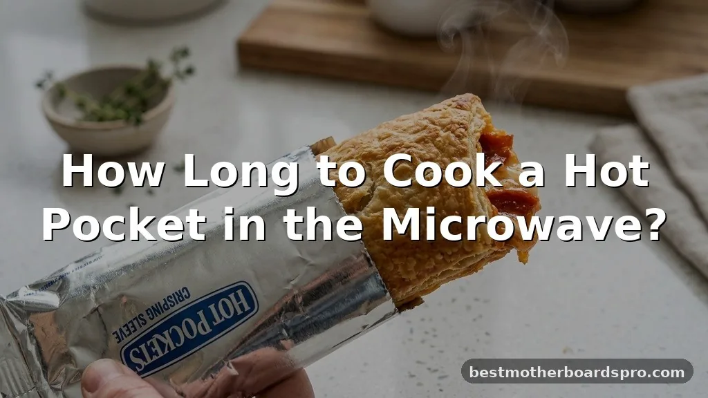 how long to cook a hot pocket in the microwave