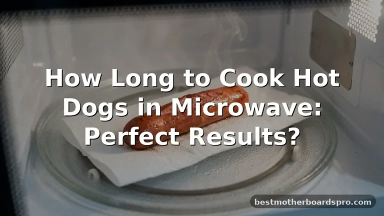 how long to cook hot dogs in microwave