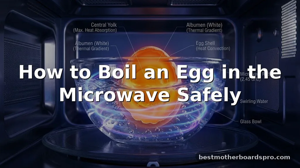 how to boil an egg in the microwave