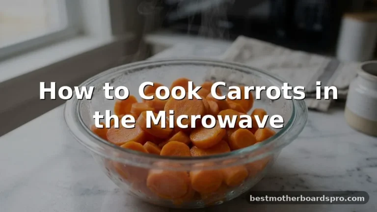 how to cook carrots in the microwave