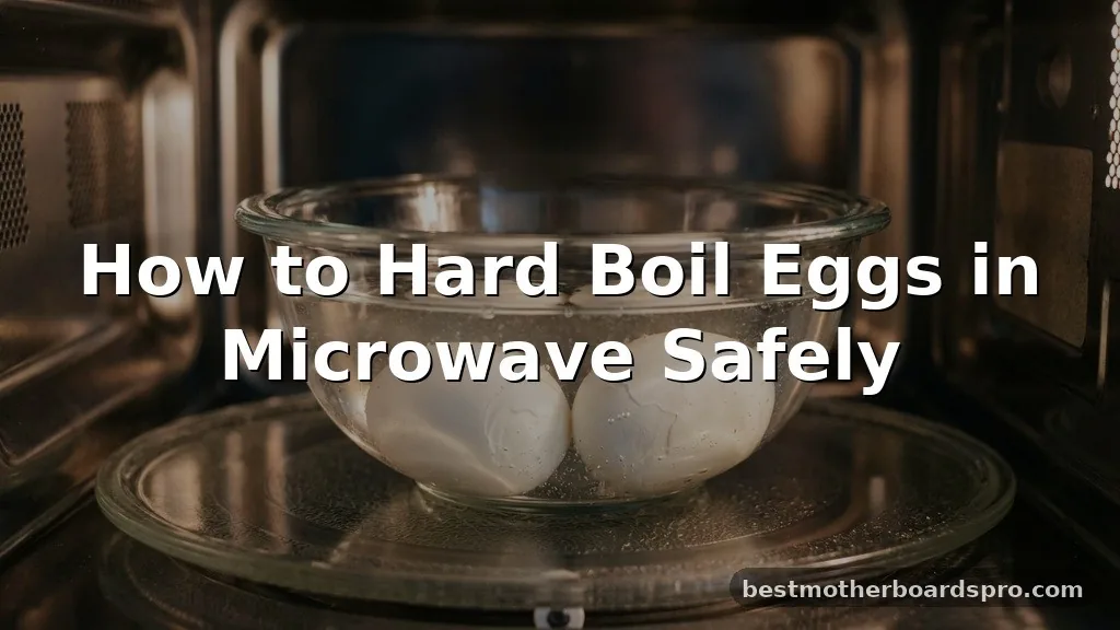 how to hard boil eggs in microwave