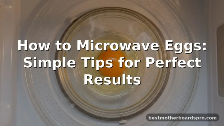 how to microwave eggs
