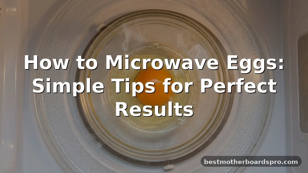 how to microwave eggs