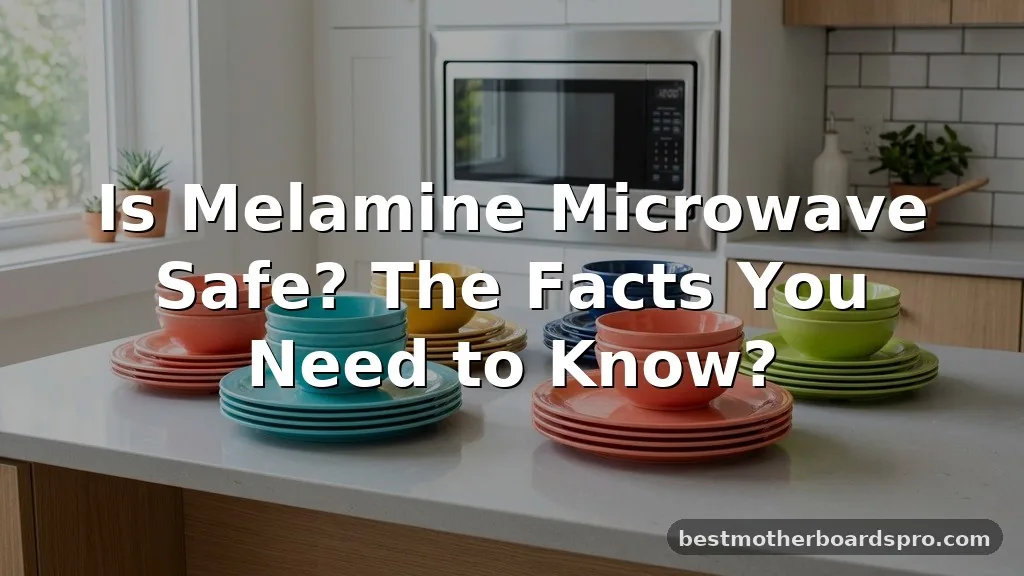 is melamine microwave safe