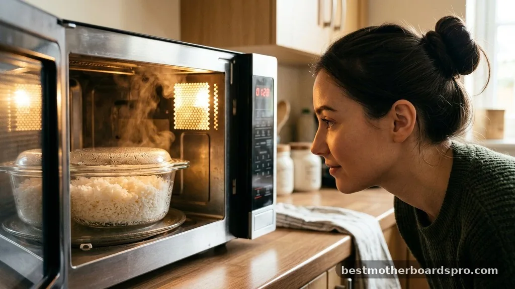 Managing the Cooking Process - can you microwave rice