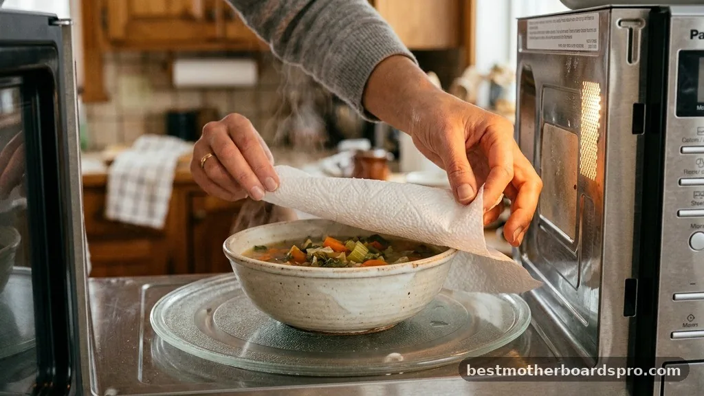 Paper Towels - can you put tin foil in the microwave