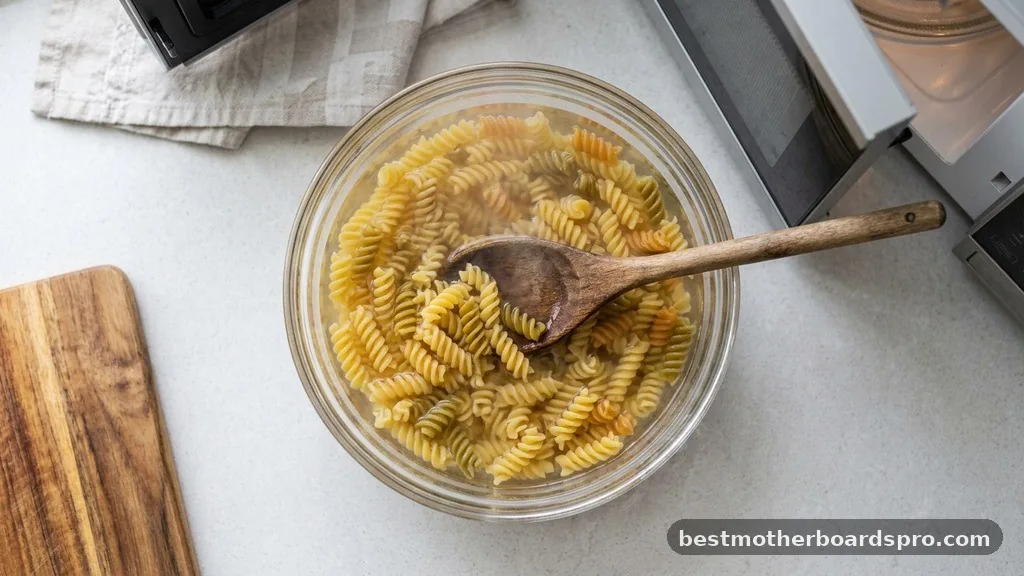 The Basic Mechanics of Microwave Pasta Cooking - how to make pasta in the microwave