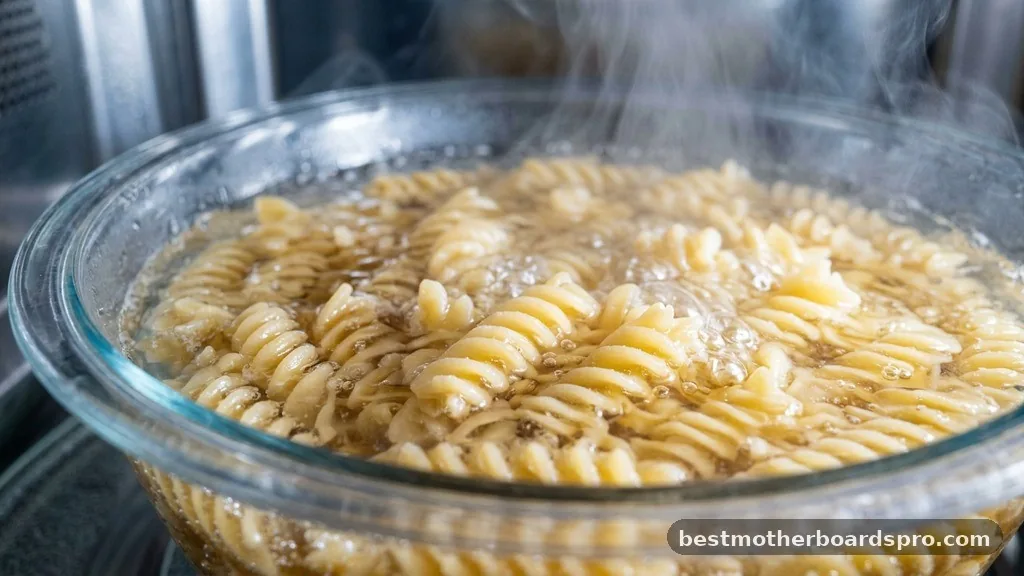 The Mechanics of Microwave Pasta Cooking - can you cook pasta in a microwave