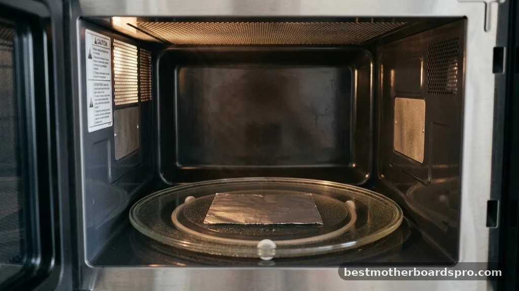 The Role of the Microwave Turntable - can aluminum foil go in the microwave