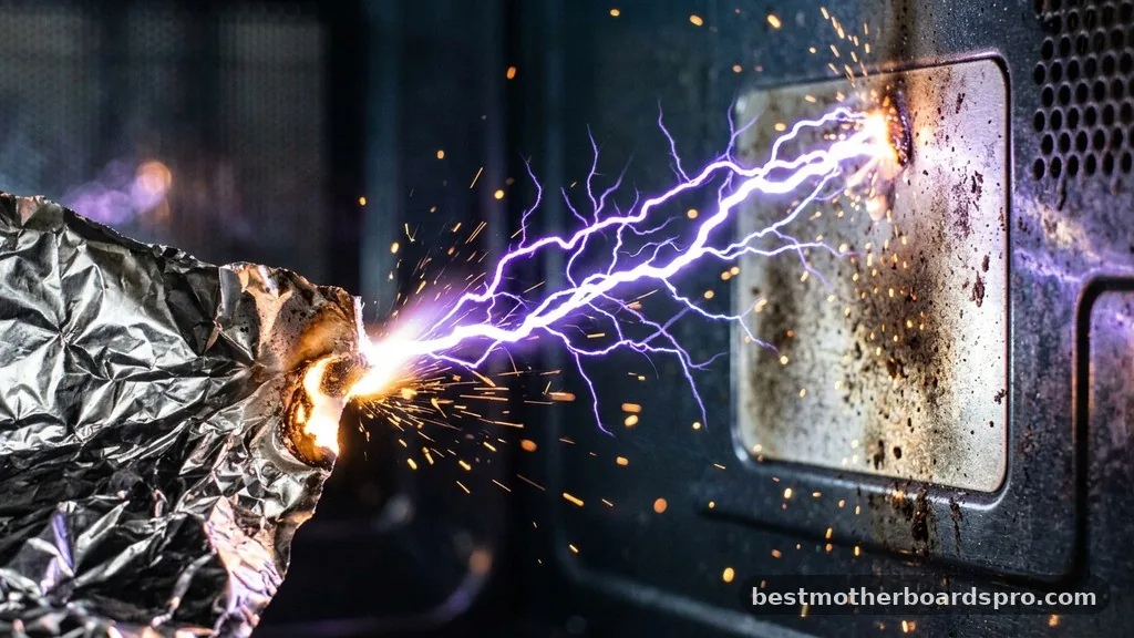 The Science of Arcing and Metal - can aluminum foil go in the microwave