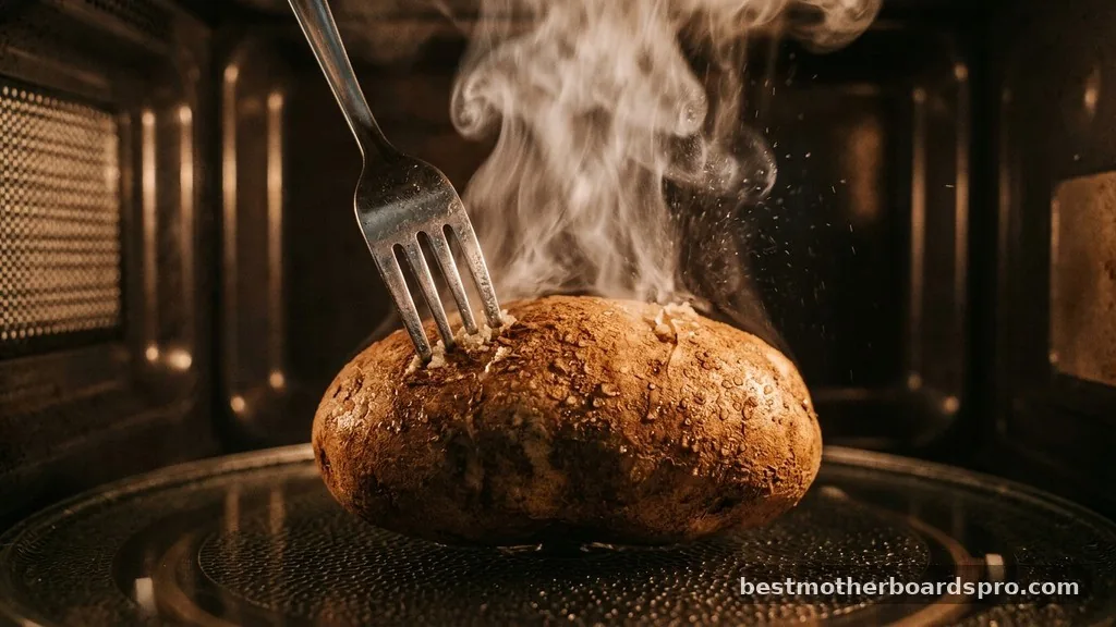 The Science of Microwaving Potatoes - how to cook potatoes in the microwave