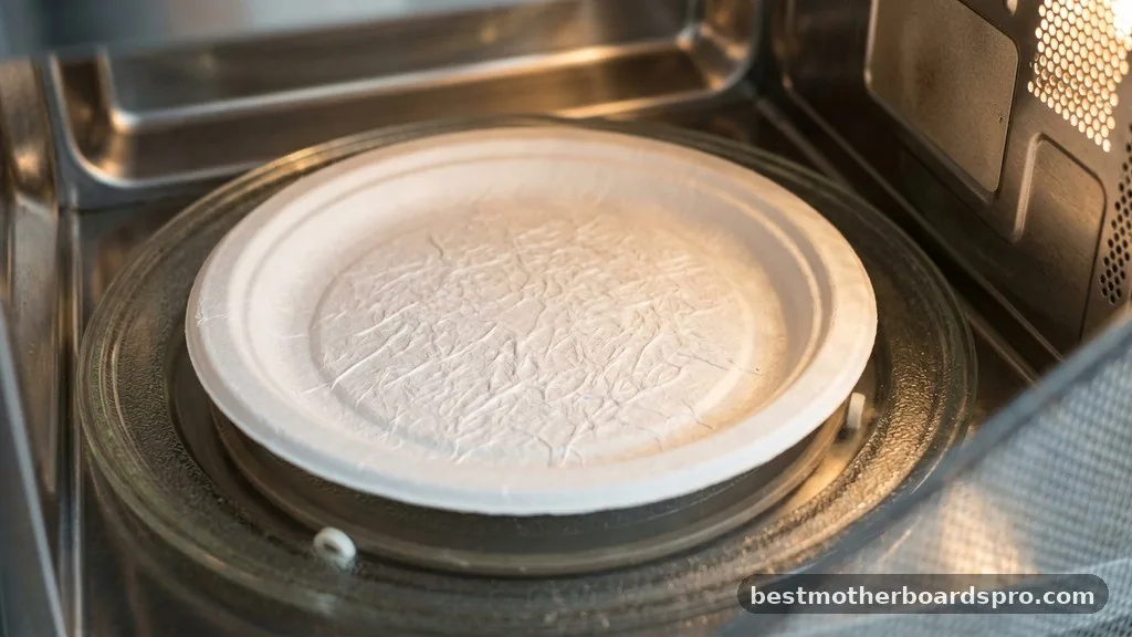 Understanding Microwave Safety for Paper Goods - can u put paper plates in the microwave
