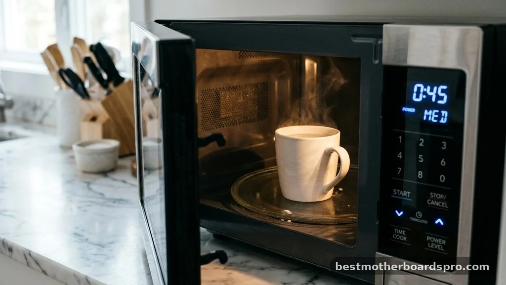 Understanding Microwave Wattage and Heating Speed - how long to microwave water for tea