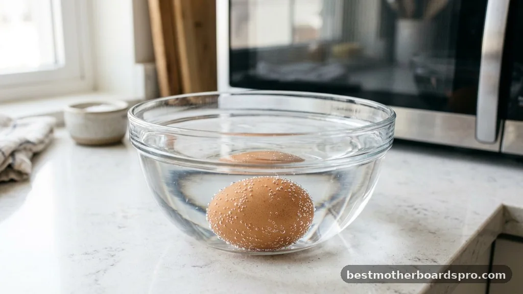Understanding the Physics of Microwave Egg Cooking - how to boil an egg in the microwave