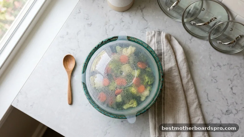 Use Microwave-Safe Lids - can you put tin foil in the microwave