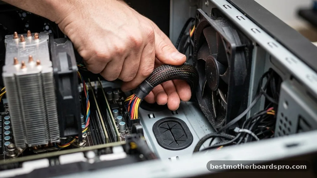 Addressing Common Installation Challenges - how to connect power supply to motherboard
