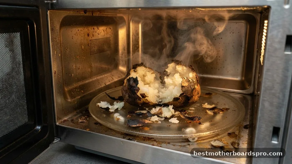 Addressing Common Microwave Cooking Pitfalls - how long to put potato in microwave