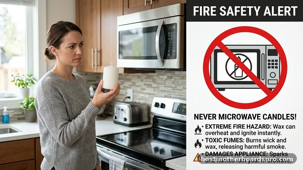 Addressing Common Misconceptions - can you put a candle in the microwave