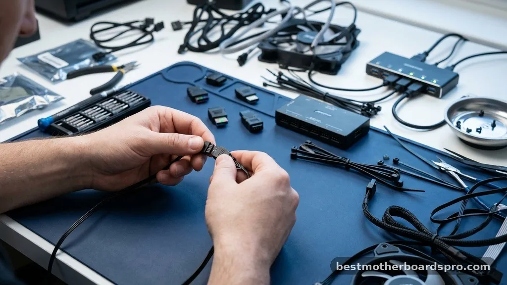 Addressing Connectivity Gaps - how to connect rgb fans to motherboard