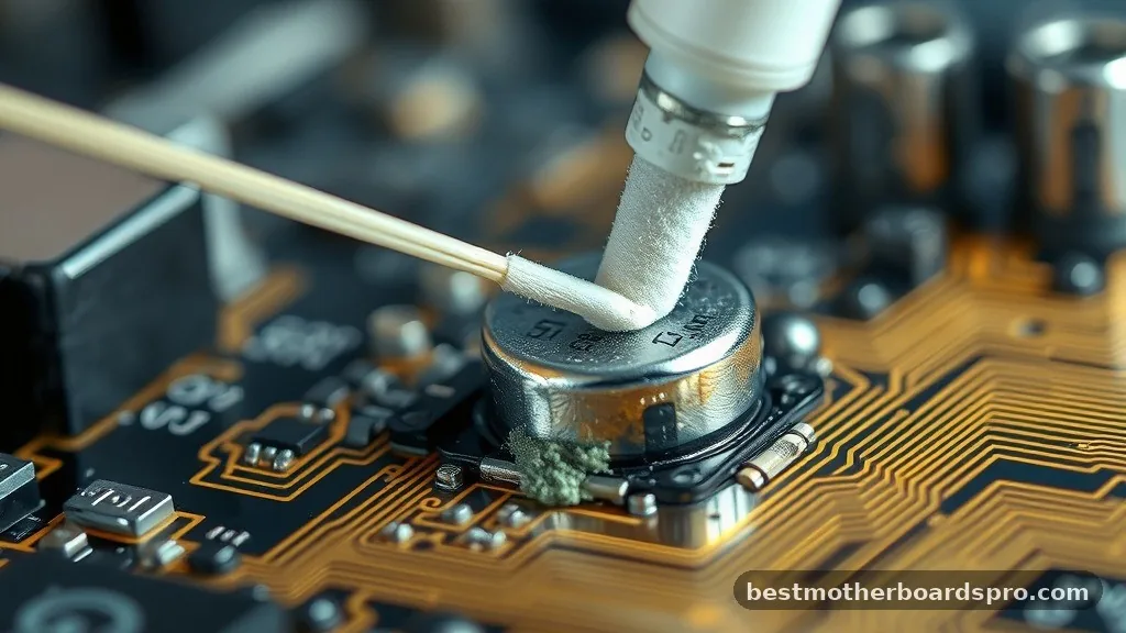 Addressing Corrosion and Liquid Damage - how to clean a motherboard