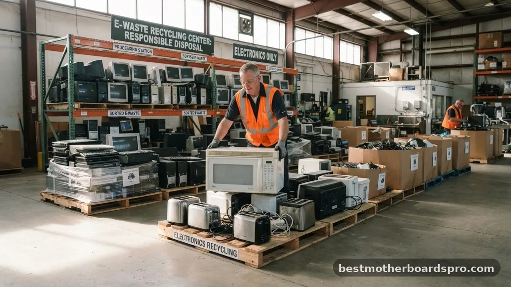Addressing Local E-Waste Collection - how to get rid of a microwave