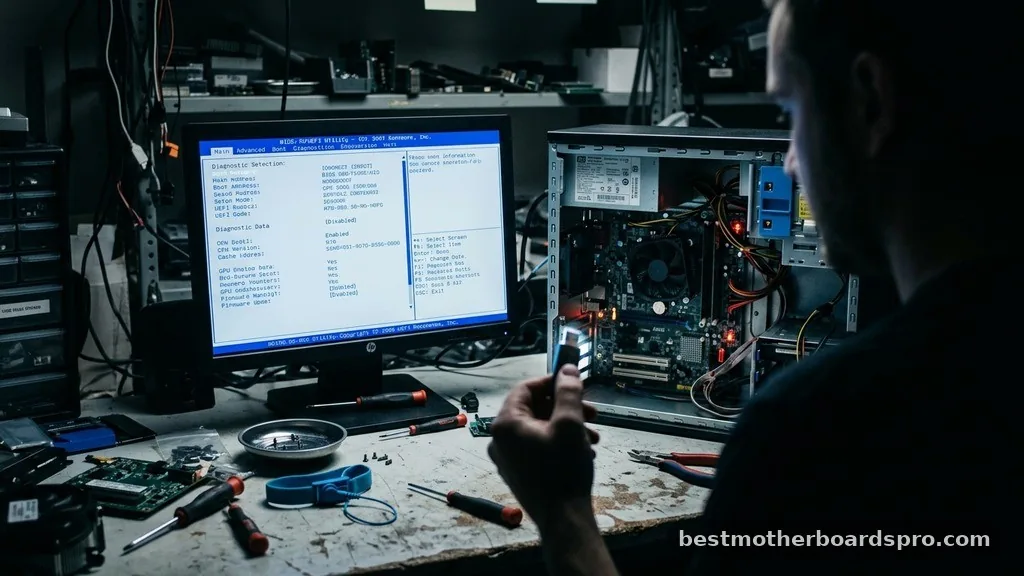 Addressing Potential BIOS and Firmware Issues - how to tell if motherboard is fried