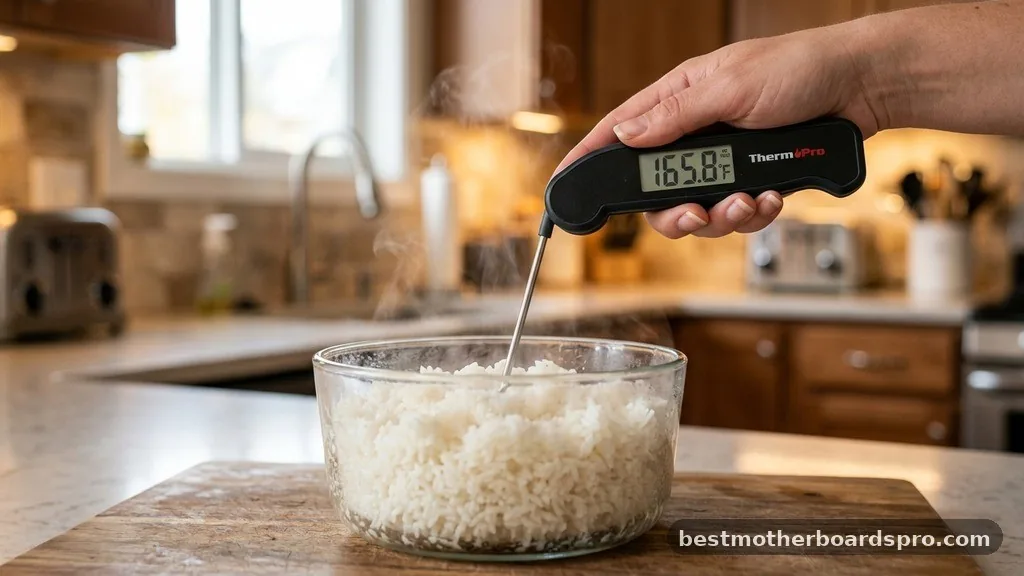 Addressing Safety and Bacteria - how long to reheat rice in microwave