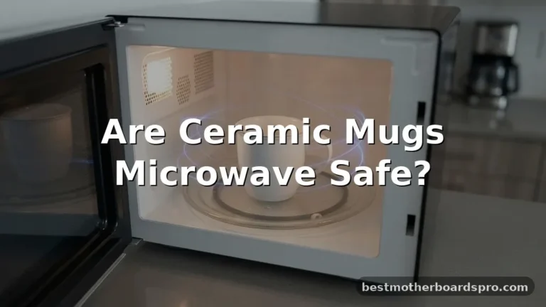 are ceramic mugs microwave safe