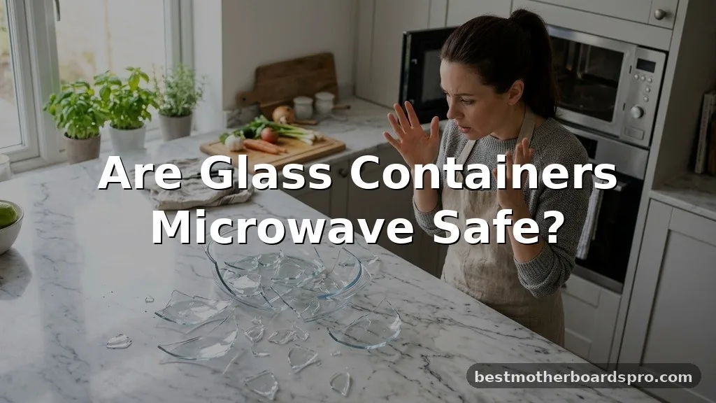 are glass containers microwave safe