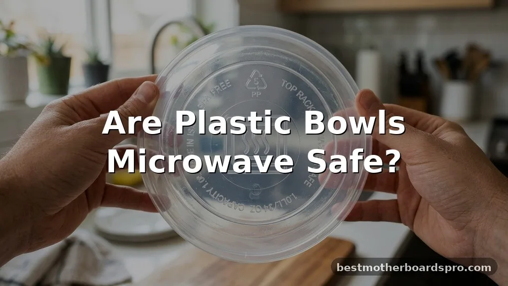 are plastic bowls microwave safe