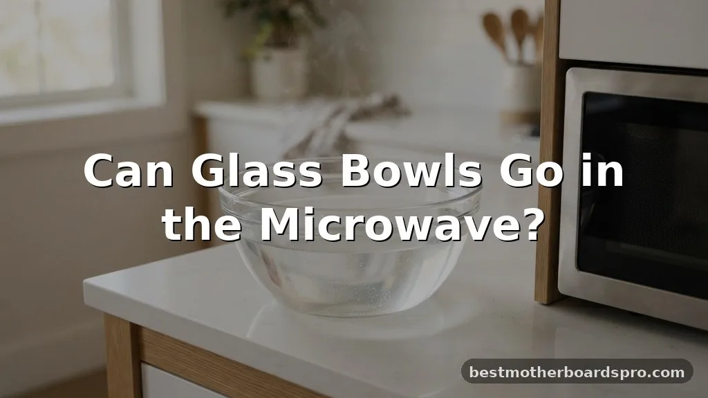 can glass bowls go in the microwave