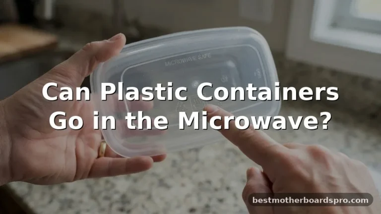 can plastic containers go in the microwave
