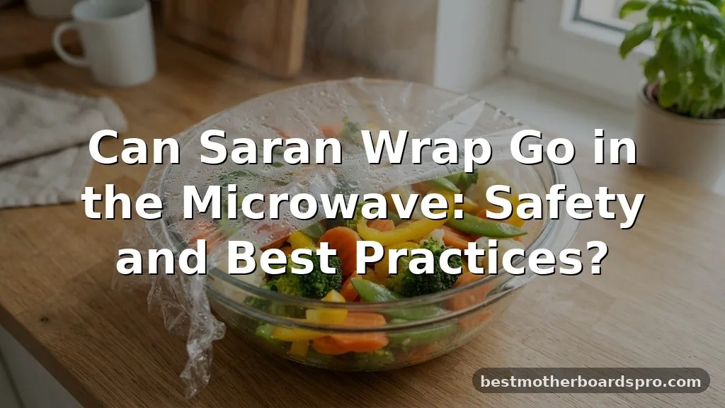 can saran wrap go in the microwave