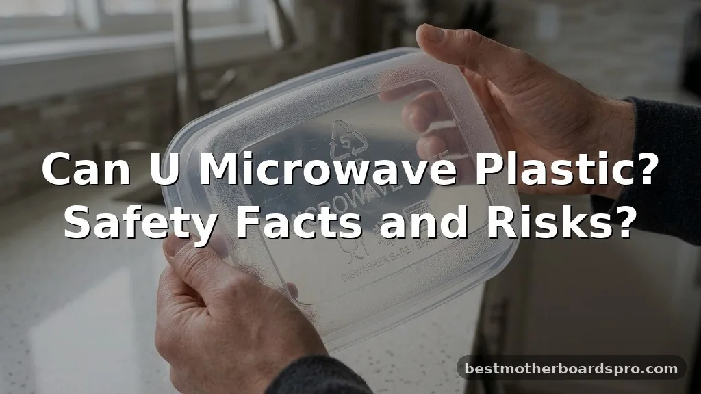 can u microwave plastic