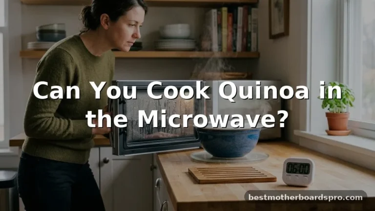 can you cook quinoa in the microwave