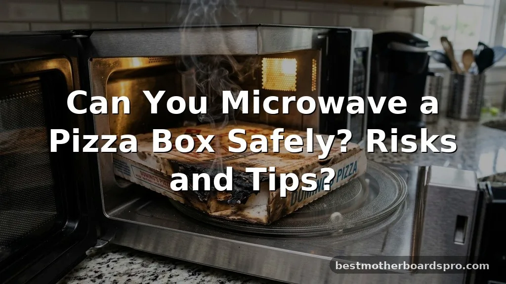 can you microwave a pizza box