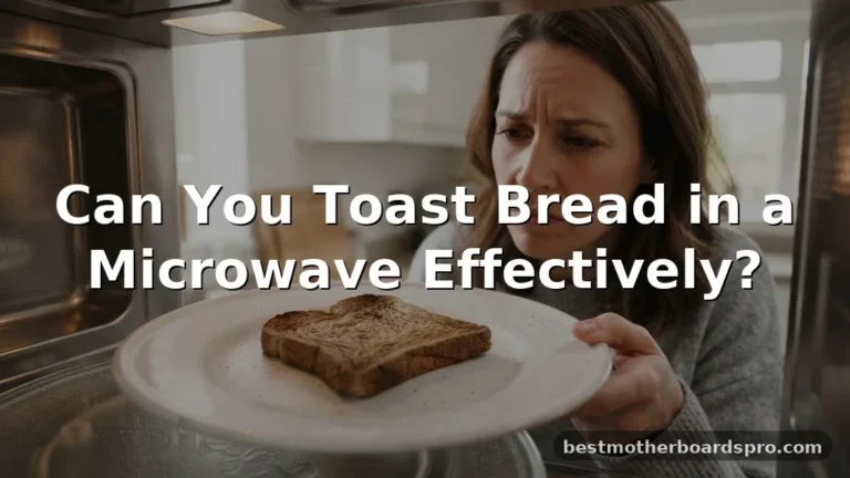 can you toast bread in a microwave