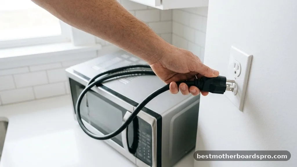Checking Basic Power Supply Issues - why did my microwave stop working