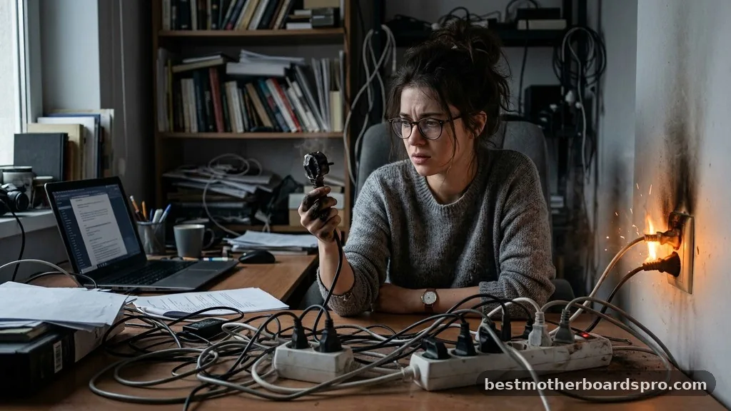 Common Risks of Overloading Circuits - can you plug a microwave into a power strip