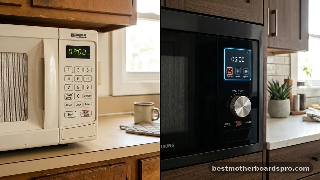 Comparing Clock Setting Methods - how to set clock on microwave