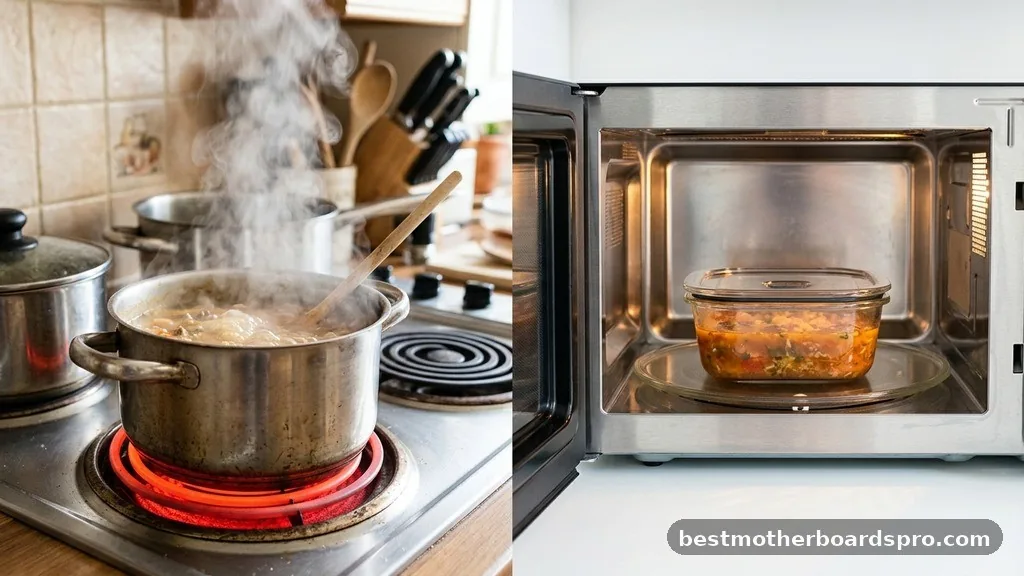Comparing Cooking Methods - how to cook pasta in microwave