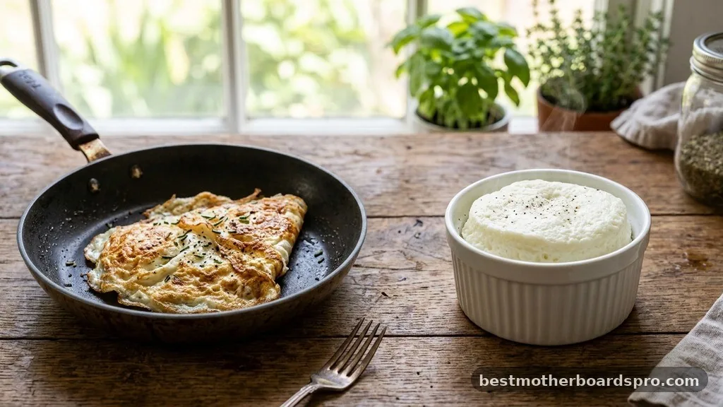 Comparing Cooking Methods - can you microwave egg whites