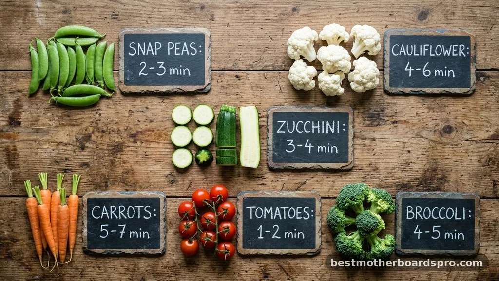 Comparing Cooking Times for Common Produce - how to steam veggies in microwave